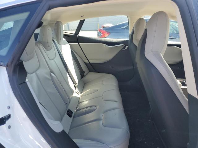5YJSA1H18EFP65961 - 2014 TESLA MODEL S WHITE photo 10
