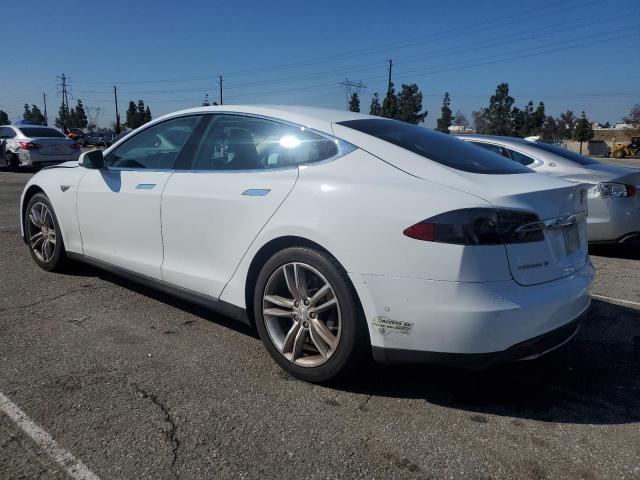 5YJSA1H18EFP65961 - 2014 TESLA MODEL S WHITE photo 2