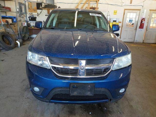 3D4PG6FV5AT100036 - 2010 DODGE JOURNEY R/T BLUE photo 5