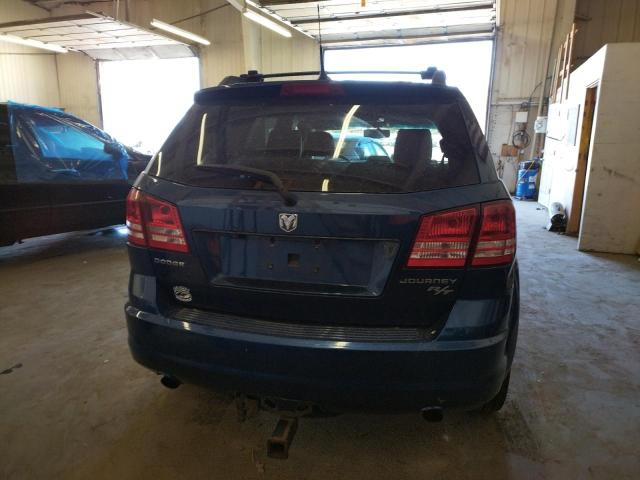 3D4PG6FV5AT100036 - 2010 DODGE JOURNEY R/T BLUE photo 6