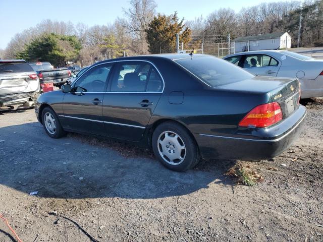 JTHBN30F320086017 - 2002 LEXUS LS 430 BLACK photo 2