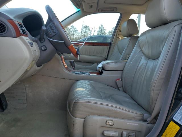 JTHBN30F320086017 - 2002 LEXUS LS 430 BLACK photo 7