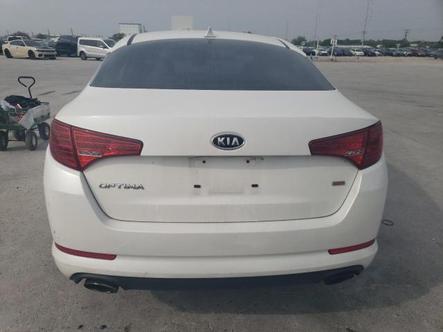 KNAGM4A71B5065447 - 2011 KIA OPTIMA LX WHITE photo 6