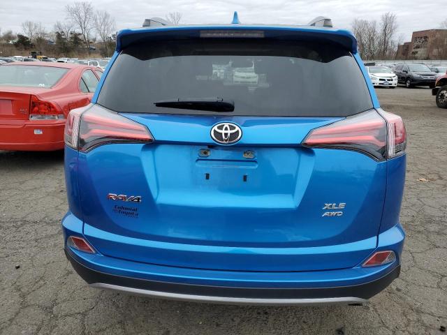 JTMRFREV0JJ223519 - 2018 TOYOTA RAV4 ADVENTURE BLUE photo 6