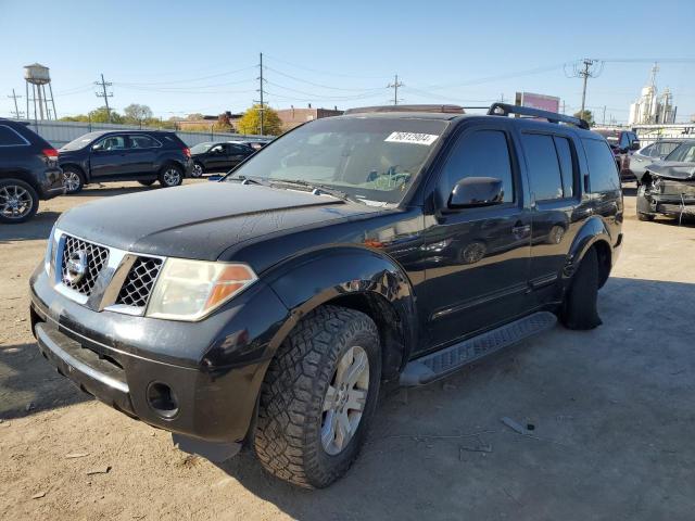 5N1AR18W56C603361 - 2006 NISSAN PATHFINDER LE BLACK photo 1