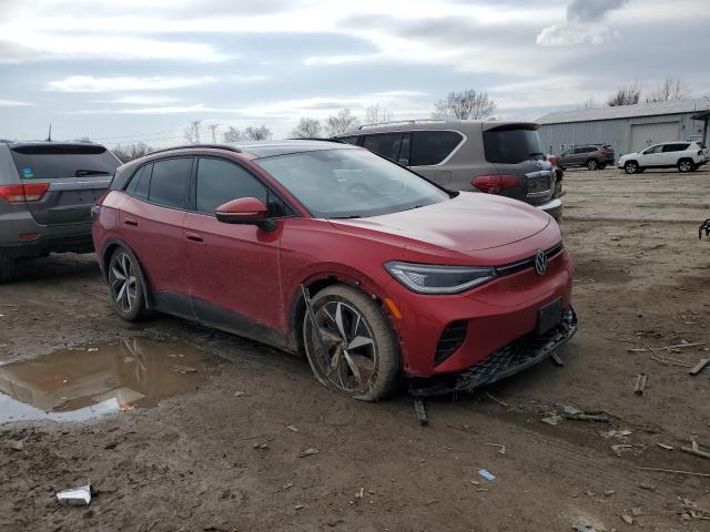 1V2FMPE89PC013066 - 2023 VOLKSWAGEN ID.4 PRO S 红色 照片 4
