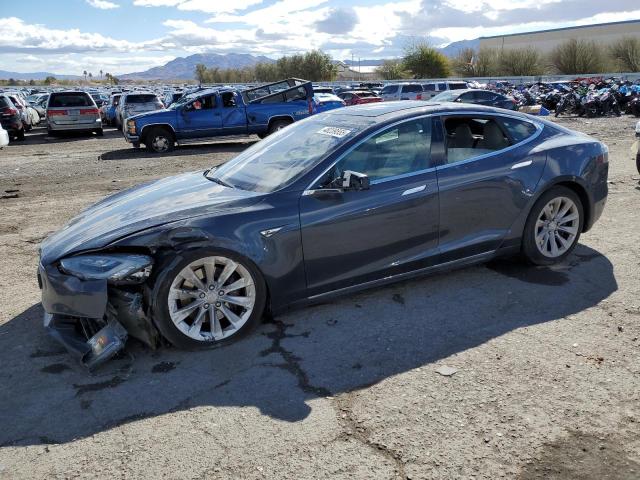 5YJSA1E22GF148863 - 2016 TESLA MODEL S GRAY photo 1