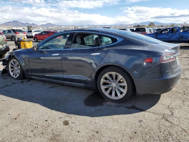 5YJSA1E22GF148863 - 2016 TESLA MODEL S GRAY photo 2