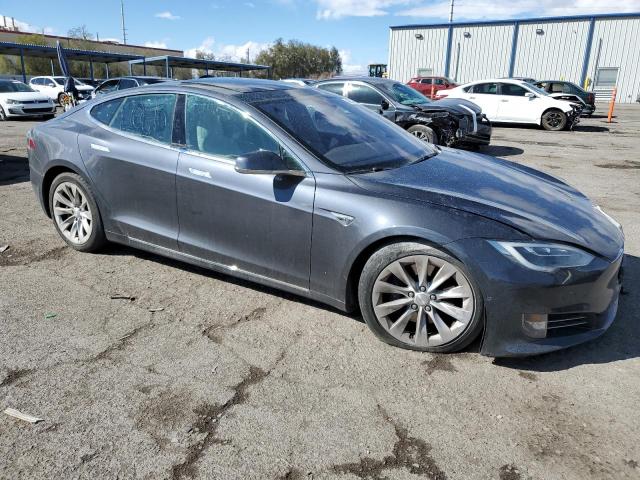 5YJSA1E22GF148863 - 2016 TESLA MODEL S GRAY photo 4