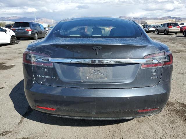 5YJSA1E22GF148863 - 2016 TESLA MODEL S GRAY photo 6