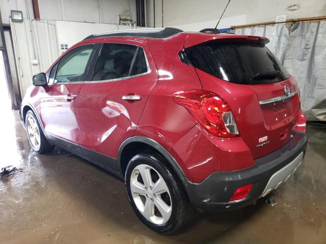 KL4CJASB5FB066680 - 2015 BUICK ENCORE RED photo 2