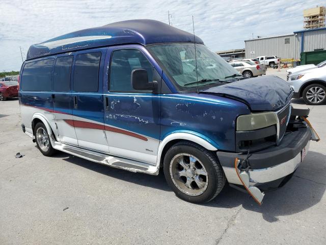 1GDFG15T641208264 - 2004 GMC SAVANA RV G1500 BLUE photo 4