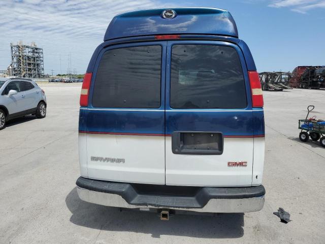 1GDFG15T641208264 - 2004 GMC SAVANA RV G1500 BLUE photo 6