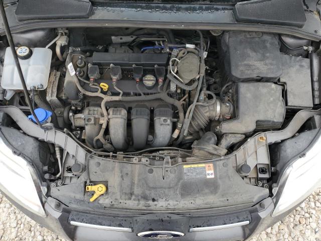 1FADP3E26DL318885 - 2013 FORD FOCUS S GRAY photo 11