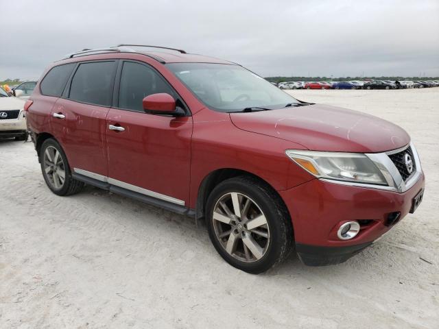 5N1AR2MN5DC670199 - 2013 NISSAN PATHFINDER S 红色 照片 4