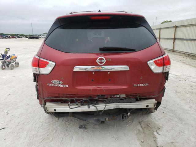 5N1AR2MN5DC670199 - 2013 NISSAN PATHFINDER S 红色 照片 6