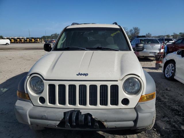 1J4GK48K85W651395 - 2005 JEEP LIBERTY SPORT WHITE photo 5