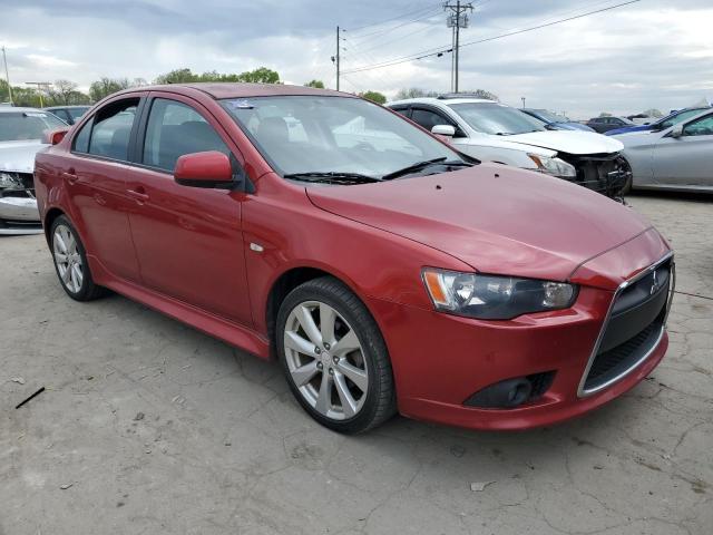 JA32U8FW4CU007004 - 2012 MITSUBISHI LANCER GT RED photo 4