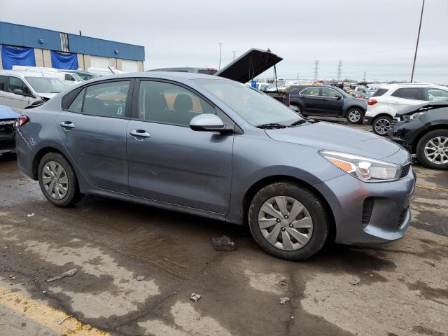 3KPA24AD5LE318392 - 2020 KIA RIO LX GRAY photo 4