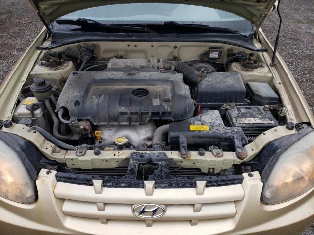 KMHCG55C35U261188 - 2005 HYUNDAI ACCENT GT GOLD photo 11