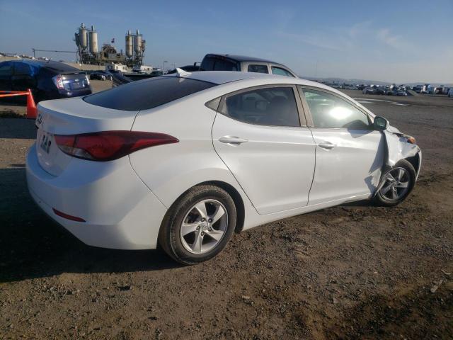 5NPDH4AE1FH629127 - 2015 HYUNDAI ELANTRA SE WHITE photo 3