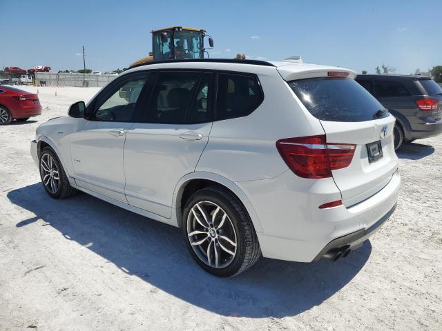 5UXWX7C33H0U43564 - 2017 BMW X3 XDRIVE35I WHITE photo 2