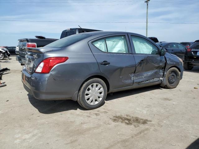 3N1CN7AP2HL832105 - 2017 NISSAN VERSA S GRAY photo 3