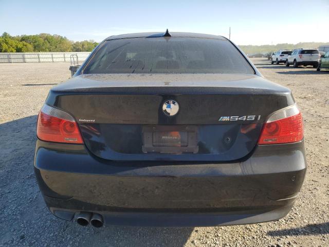 WBANB33565B116174 - 2005 BMW 545 I BLACK photo 6