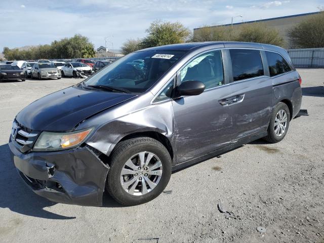 5FNRL5H61EB075237 - 2014 HONDA ODYSSEY EXL GRAY photo 1