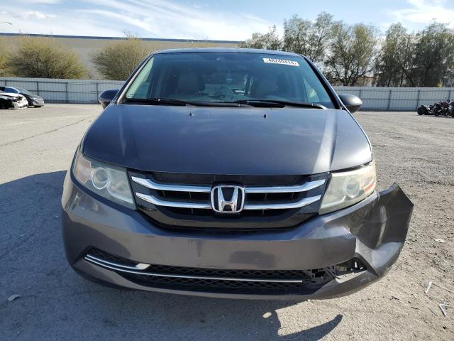 5FNRL5H61EB075237 - 2014 HONDA ODYSSEY EXL GRAY photo 5