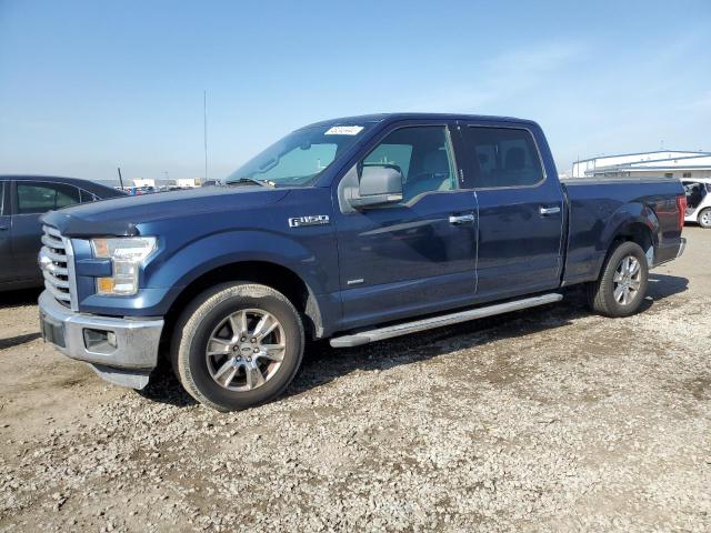 1FTEW1CP6FKD36722 - 2015 FORD F150 SUPERCREW BLUE photo 1
