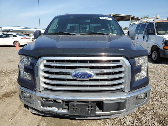 1FTEW1CP6FKD36722 - 2015 FORD F150 SUPERCREW BLUE photo 5