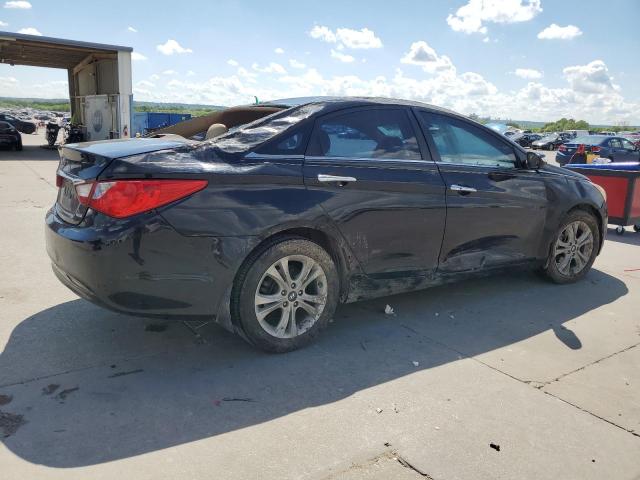 5NPEC4AC2DH565596 - 2013 HYUNDAI SONATA SE BLACK photo 3