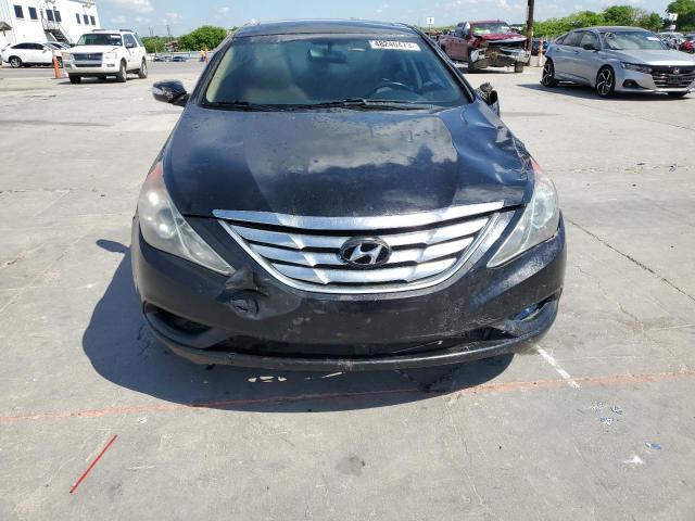 5NPEC4AC2DH565596 - 2013 HYUNDAI SONATA SE BLACK photo 5