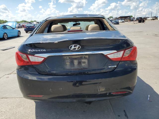 5NPEC4AC2DH565596 - 2013 HYUNDAI SONATA SE BLACK photo 6