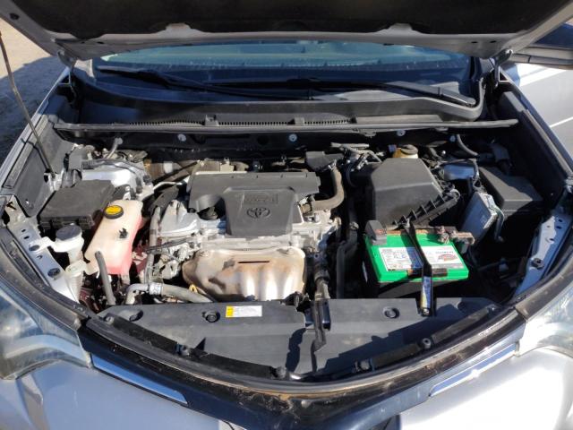 2T3ZFREV7GW296848 - 2016 TOYOTA RAV4 LE SILVER photo 12