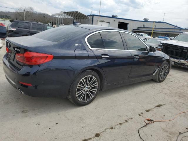 WBAJA9C52JB249335 - 2018 BMW 530E BLUE photo 3