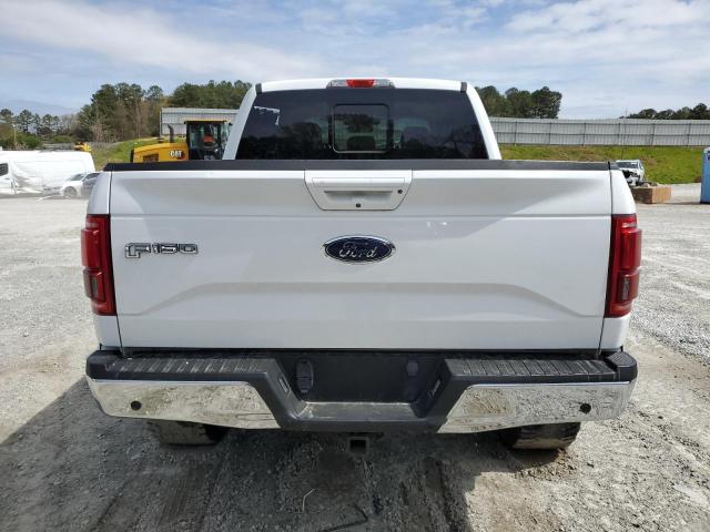 1FTEW1EG0FFC57522 - 2015 FORD F150 SUPERCREW WHITE photo 6