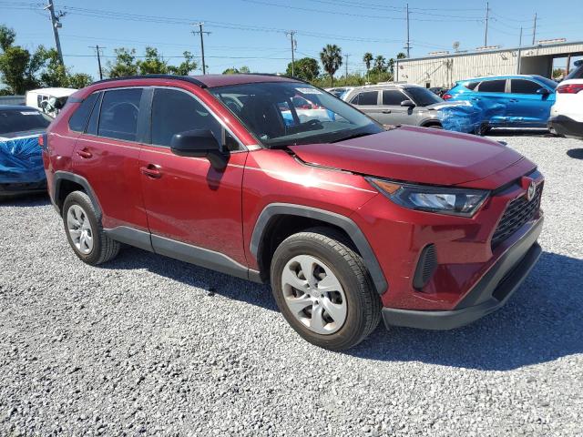 JTMH1RFV5MD068722 - 2021 TOYOTA RAV4 LE RED photo 4