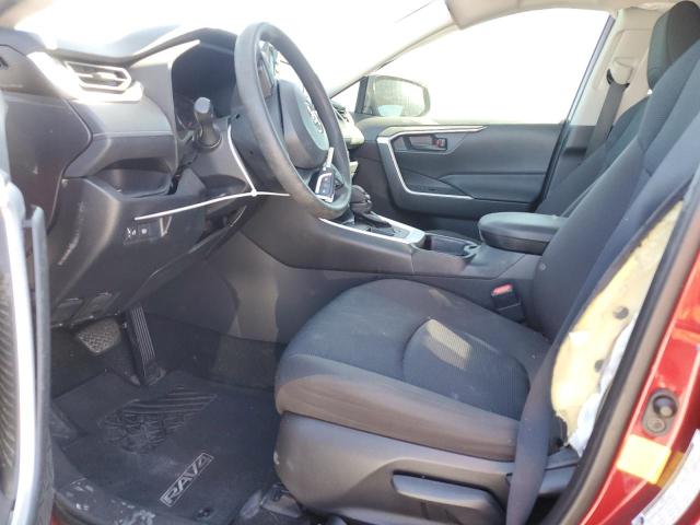 JTMH1RFV5MD068722 - 2021 TOYOTA RAV4 LE RED photo 7
