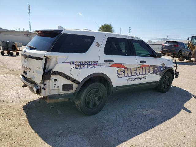 1FM5K8AR2GGB64861 - 2016 FORD EXPLORER POLICE INTERCEPTOR WHITE photo 3