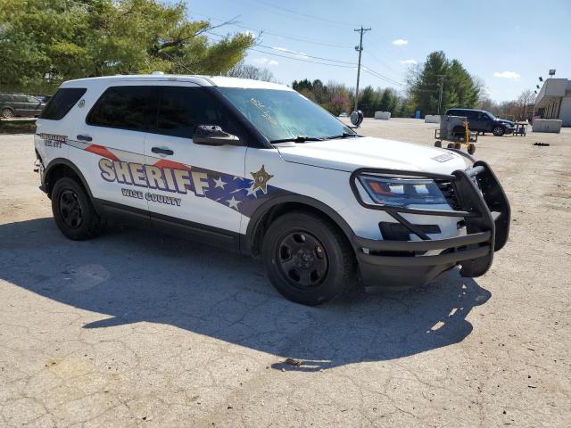 1FM5K8AR2GGB64861 - 2016 FORD EXPLORER POLICE INTERCEPTOR أبيض صورة 4