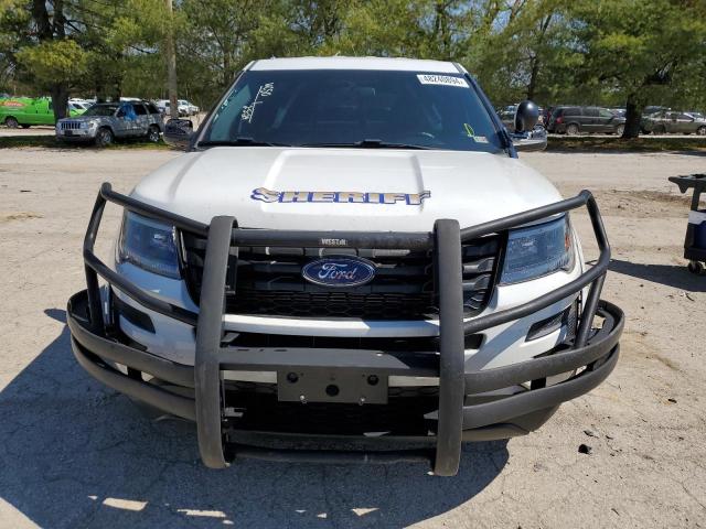 1FM5K8AR2GGB64861 - 2016 FORD EXPLORER POLICE INTERCEPTOR WHITE photo 5