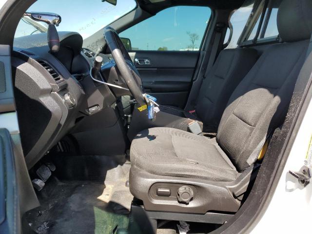 1FM5K8AR2GGB64861 - 2016 FORD EXPLORER POLICE INTERCEPTOR أبيض صورة 7