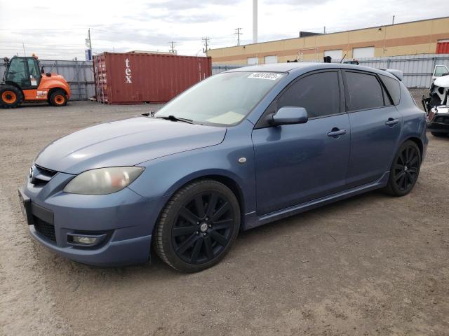 JM1BK34L471752040 - 2007 MAZDA SPEED 3 BLUE photo 1
