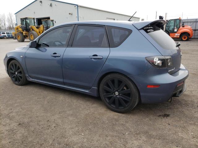 JM1BK34L471752040 - 2007 MAZDA SPEED 3 BLUE photo 2