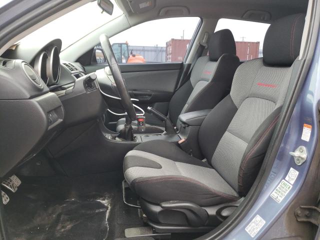 JM1BK34L471752040 - 2007 MAZDA SPEED 3 BLUE photo 7