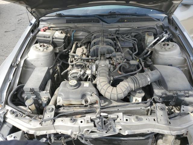 1ZVHT80N595128588 - 2009 FORD MUSTANG SILVER photo 11
