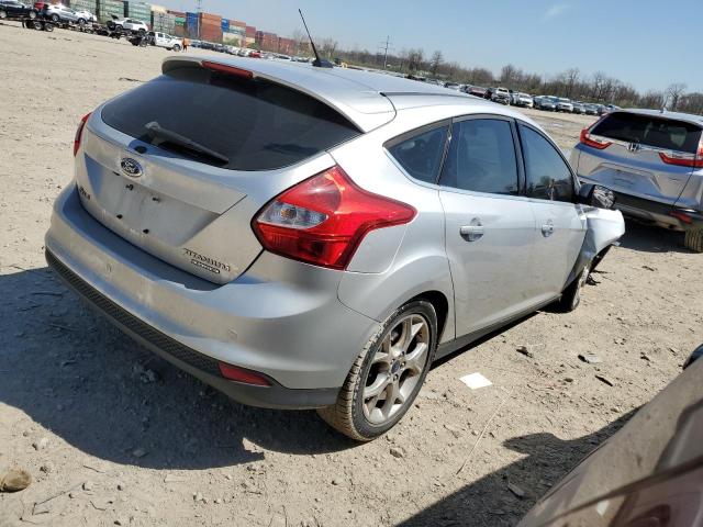 1FADP3N20DL108685 - 2013 FORD FOCUS TITANIUM SILVER photo 3