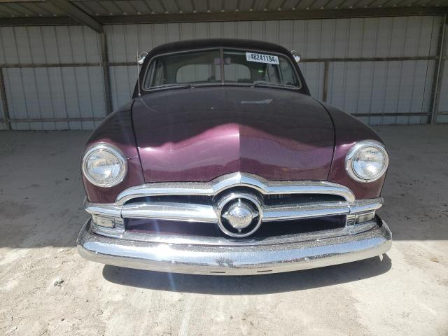 B0DA176516 - 1950 FORD CUSTOM MAROON photo 5